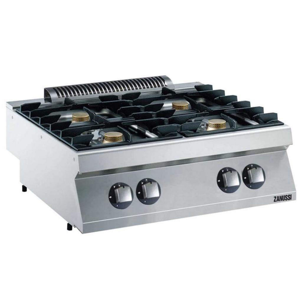 Zanussi Kogebord ZAN 700 Gas 4 blus 22 Kw-0 Zanussi Kogebord ZAN 700 Gas 4 blus 22 Kw-0