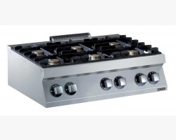 Zanussi Kogebord ZAN 700 Gas 6 blus 33 Kw-0