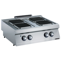 Zanussi kogebord 4 firkantede plader-0 Zanussi kogebord 4 firkantede plader-0