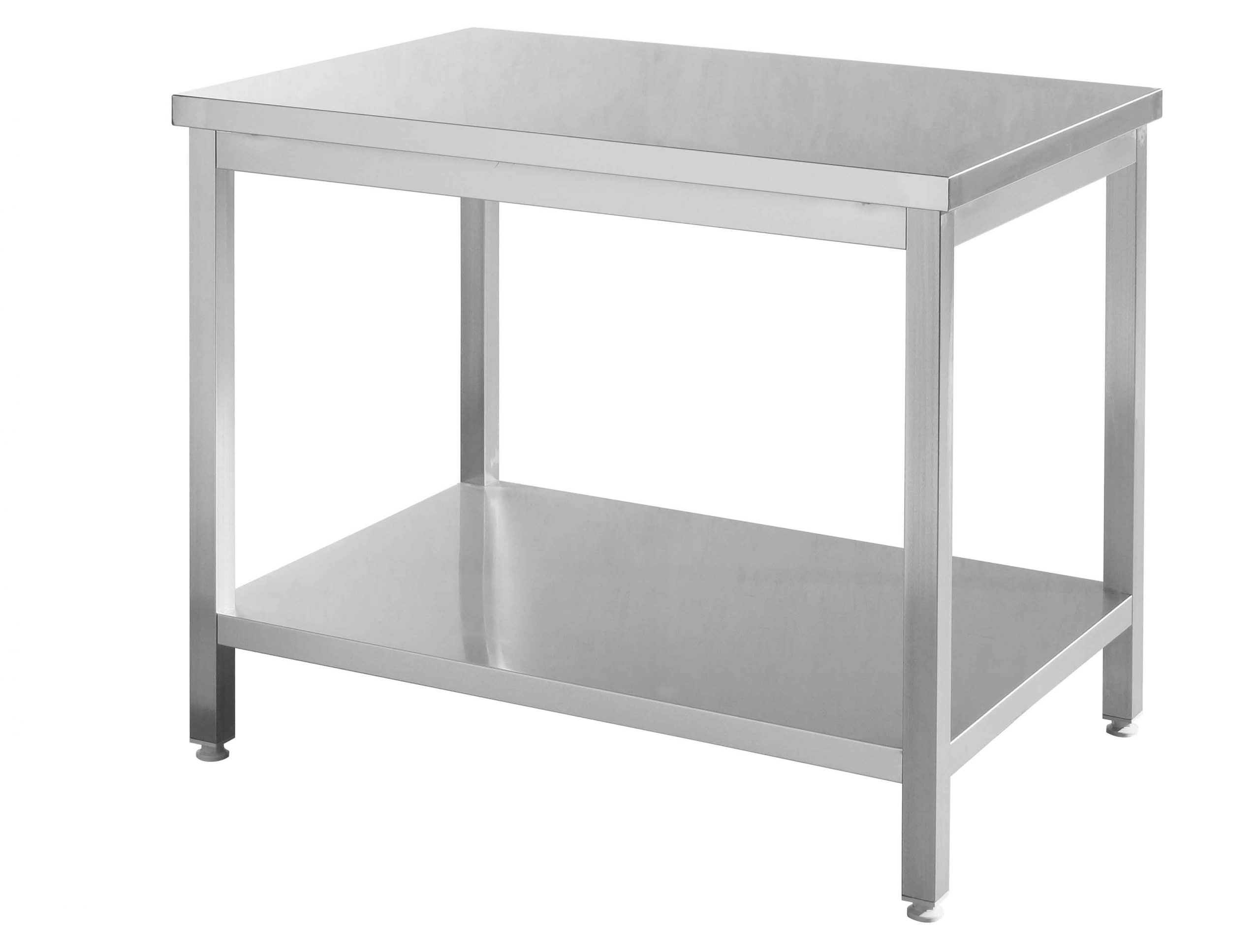 Stålbord m/underhylde - 1800x700x(H)850-0 Stålbord m/underhylde - 1800x700x(H)850-0